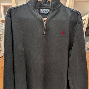 Ralph Lauren quarter zip up sweater Blue - Large